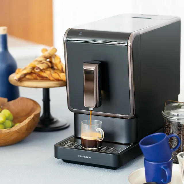 【recolte 麗克特】Espresso 全自動義式咖啡機(REC-1)＋【HWC 黑沃咖啡】職人特選烘焙咖啡豆６包