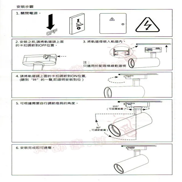 【亮博士】5入組 LED 12W軌道燈 防眩設計(CNS國家認證)