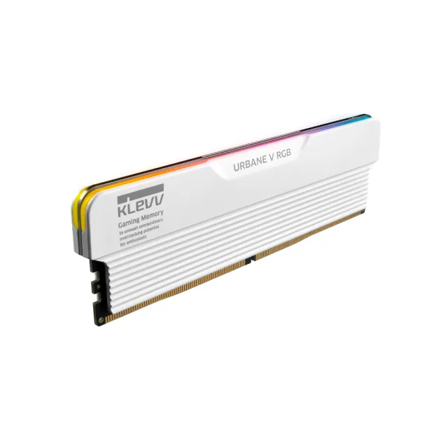 【KLEVV 科賦】URBANE V RGB DDR5 6400 16GBx2 電競超頻桌上型記憶體 (KD5AGUA80-64B300M)
