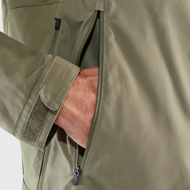 【Fjallraven】Abisko Lite Trekking 耐磨夾克(FR86132-030-550男深灰/黑 FR86132-622淺橄欖)