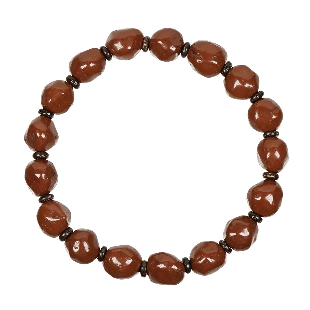 【正佳珠寶】龍宮舍利 頂級泰國龍宮血舍利 9x10mm 血舍利手珠