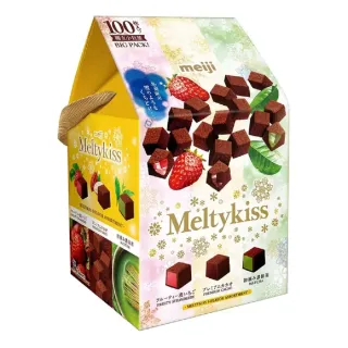 【美式賣場】Meiji明治 Meltykiss 綜合生可可粒(100入)