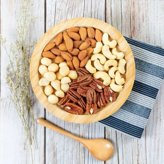 【RealShop】松誠雜糧 愛妻堅果 腰果/杏仁/胡桃/夏威夷果(250gx4包)