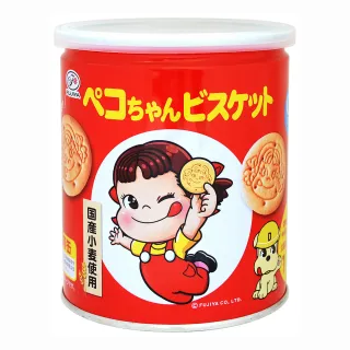 【不二家】Peko造型餅乾保存罐 100g