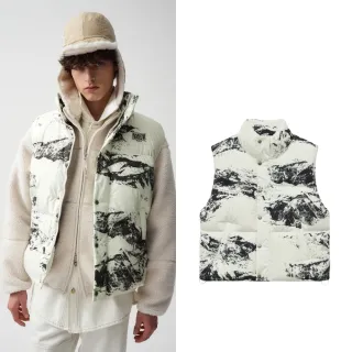 【MARITHE FRANCOIS GIRBAUD】官方旗艦 經典LOGO鴨絨背心 MFG 中性款 羽絨背心(混合色)