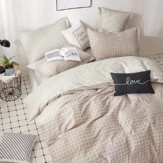 【DUYAN 竹漾】純棉 雙人鋪棉兩用被 台灣製 多款任選 6x7(兩用被套/四季被/涼被)