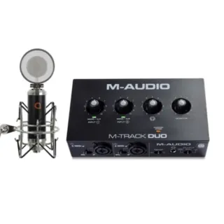 【M-AUDIO】Duo 錄音介面 加 Artesia 麥克風(超值組合)