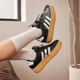 【adidas 愛迪達】VL COURT BOLD 復古休閒鞋 運動鞋 厚底 增高 女鞋 多款任選(IH0366/JQ5628)