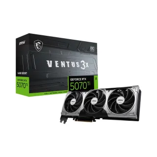 【MSI 微星】RTX 5070 Ti 16G VENTUS 3X OC顯示卡