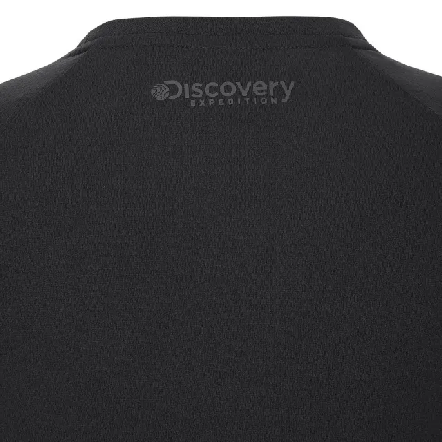 【Discovery Expedition】女版短版Delta Peak 機能長袖T恤 長袖上衣 吸濕排汗(DWRL4G054-BKS)
