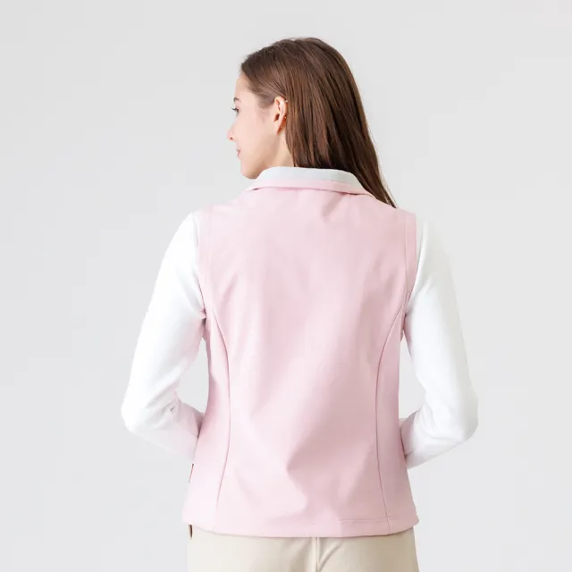 【TRAVELER 旅行者】女款Softshell 防風撥水保暖背心|252TR303