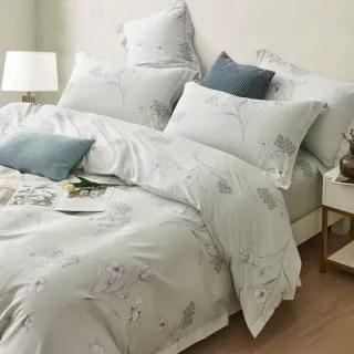 【DON】吸濕排汗天絲床包枕套組X石墨烯速暖水洗冬被(多款任選)