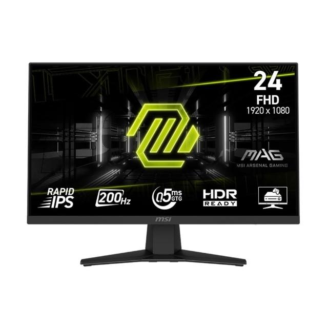 【MSI 微星】MAG 244F 24型 FHD 200Hz 電競螢幕(HDR)