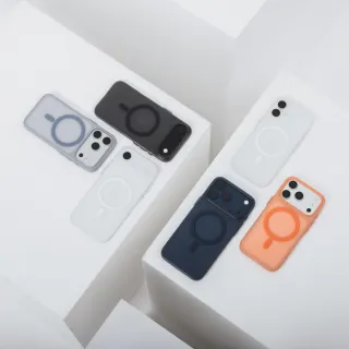 【MAGEASY】iPhone 17 Lyte M 極輕薄霧透磁吸手機殼(iPhone 17/Air/Pro/Pro Max)