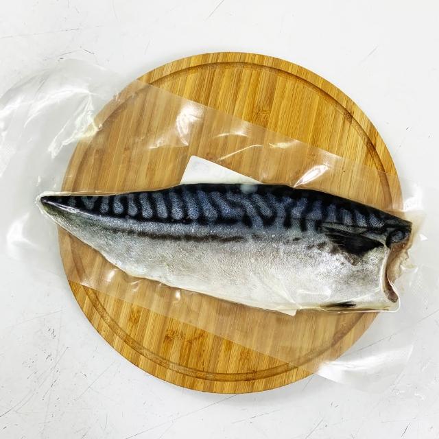 【RealShop】挪威薄鹽鯖魚片 3XL 6kg±10%*1箱(原箱裝約25片 真食材本舖)