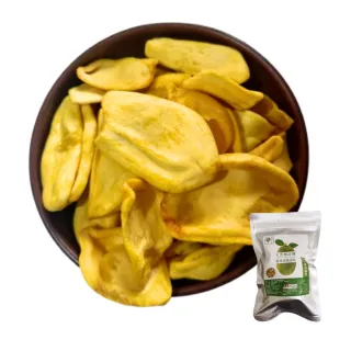 【果乾小弟】留香菠蘿蜜乾(菠蘿蜜脆片 水果脆片 高纖 伴手禮 餅乾)