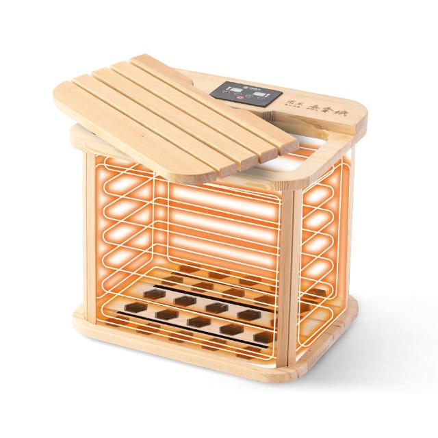 【巧福】遠紅外線原木桑拿機UC-856A 多功能小型款(乾式泡腳機/桑拿桶/足浴桶/暖足機/桑拿/桑拿屋/泡腳)