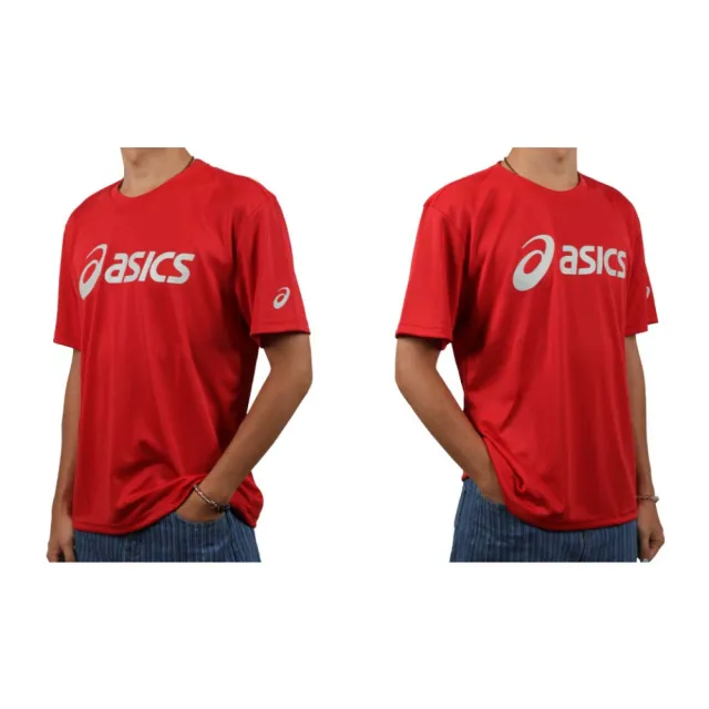 【asics 亞瑟士】運動短袖T恤-台灣製 吸濕排汗 休閒 運動 上衣(2033C183-600)
