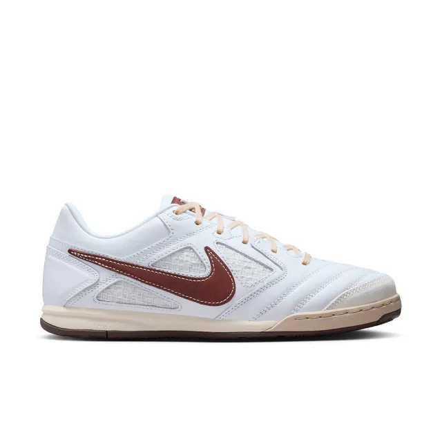 【NIKE 耐吉】足球鞋 男鞋 運動鞋 室內 GATO 白紅棕 IM6669-120