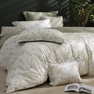 【HOYACASA】天絲棉or長絨棉 床包枕套組/發熱泡芙被(多款任選/床高35公分/300織長絨棉/60支天絲/冬被)