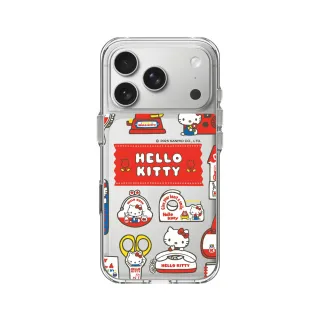 【RHINOSHIELD 犀牛盾】iPhone 17/Air/Pro/Max Clear透明手機殼/Sticker-Hello Kitty生活小物(Hello Kitty)