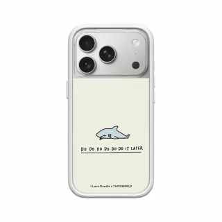 【RHINOSHIELD 犀牛盾】iPhone 17/Air/Pro/Pro Max Mod NX 邊框背蓋兩用防摔手機殼/鯊魚(ilovedoodle)