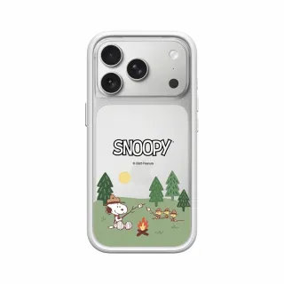 【RHINOSHIELD 犀牛盾】iPhone 17/Air/Pro/Pro Max Mod NX 邊框背蓋兩用防摔手機殼/露營趣(Snoopy 史努比)
