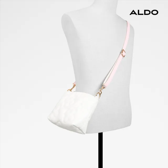 【ALDO】HYPERTMC04-可愛吊飾手提肩背包(粉紅色)