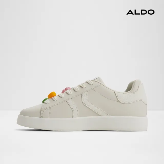 【ALDO】HYPERTMC03-設計師童趣吊飾運動休閒鞋-男鞋(白色)