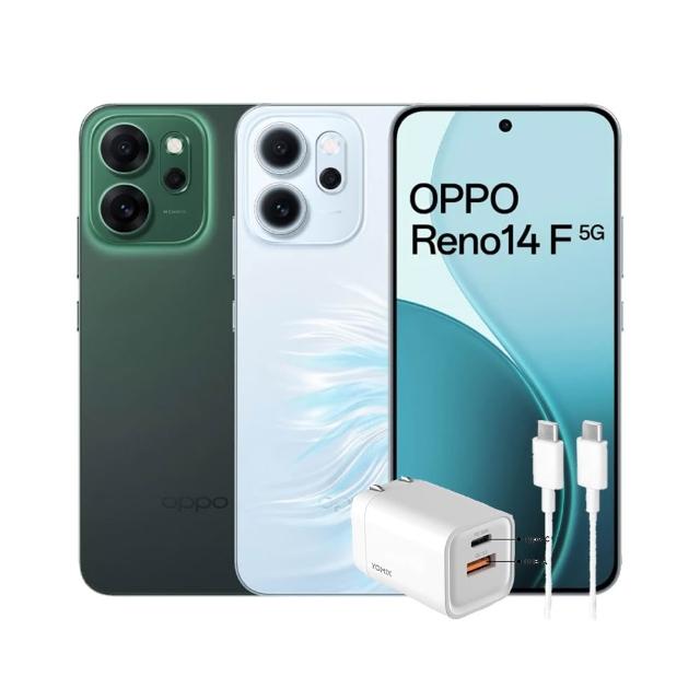 【OPPO】Reno14F(12G/256G) 充電線+頭組