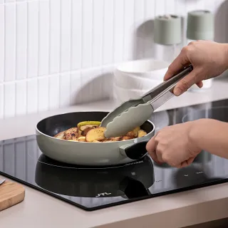 【BergHOFF 貝高福】Glints陶瓷塗層不沾鍋單柄平底鍋20cm(BHGL-F20)