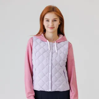 【TRAVELER 旅行者】女款防風撥水羽絨背心｜252TR307