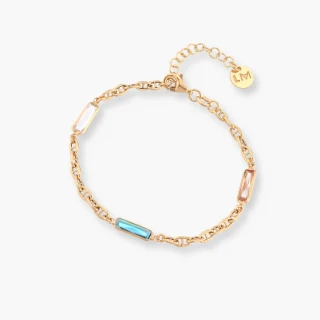 【Luciano Milano】晨光映語 純銀手鍊