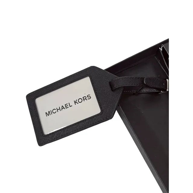 【Michael Kors】Michael Kors MK 超實用防刮材質開合式護照夾禮盒(送禮 贈原廠紙盒紙袋)