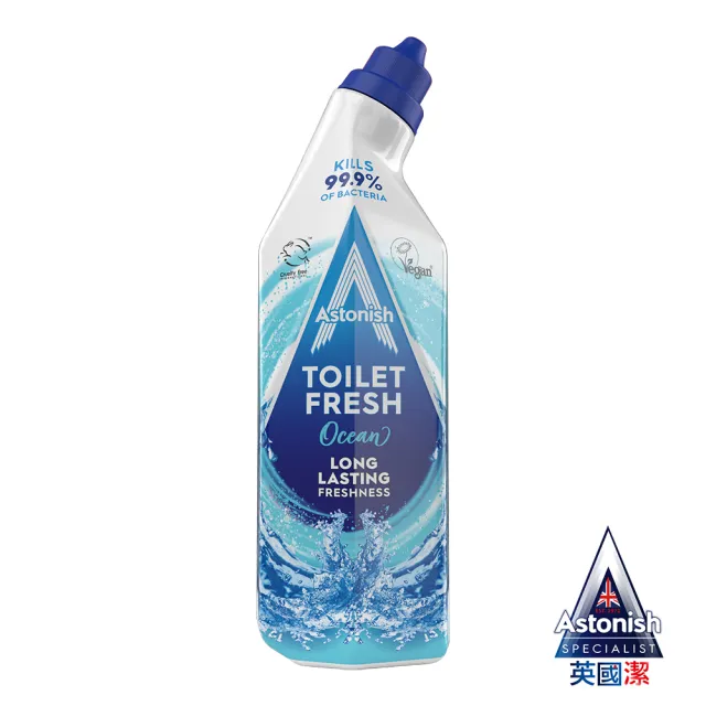 【Astonish 英國潔】馬桶潔淨凝膠香味可選(750mlx1)馬桶清潔 水垢 尿垢 除垢