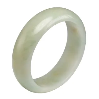 【漢石齋】天然翡翠A貨 寬版手鐲玉鐲 細糯種黃翡(手圍18.5/ 版寬19.8mm)