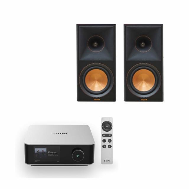【Klipsch】RP-600M II 書架型喇叭-黑檀(+ WiiM Amp Ultra串流擴大機)