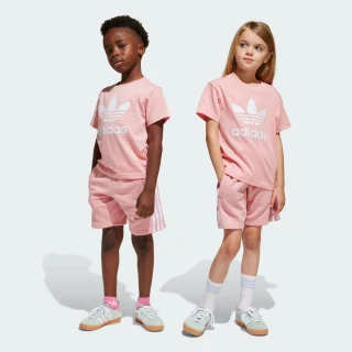 【adidas 愛迪達】ADICOLOR 運動套裝 童裝 - Originals JC9158