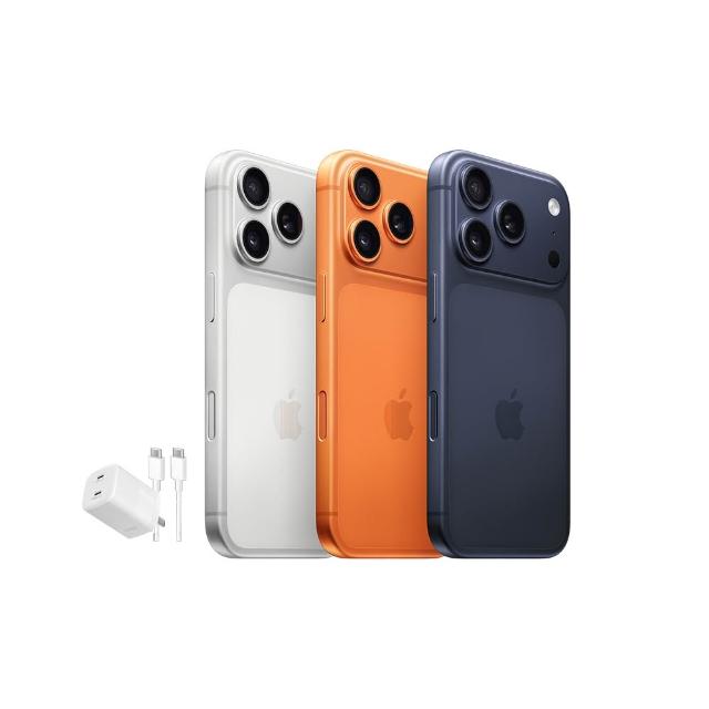 【Apple】iPhone 17 Pro Max(512G/6.9吋)(40W雙孔閃充組)