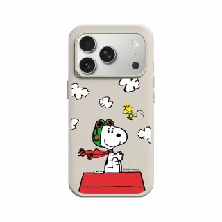 【RHINOSHIELD 犀牛盾】iPhone 17/Air/Pro/Max SolidX MagSafe兼容 吸震防摔磁吸手機殼/小小飛行員(Snoopy)