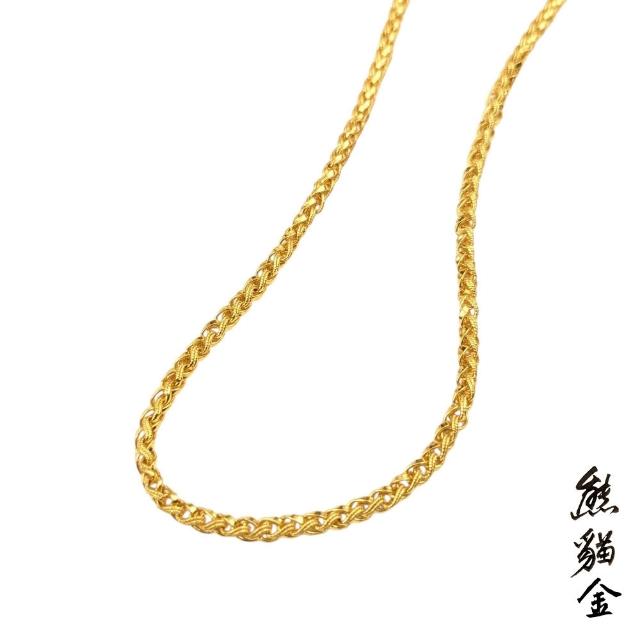 黃金項鍊男仕款文武鍊10.43錢(黃金項鍊)