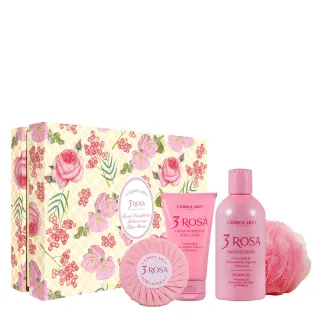 【L’ERBOLARIO 蕾莉歐】玫瑰三重奏香氛禮盒(送禮首選、香氛禮盒、交換禮物、春節送禮)