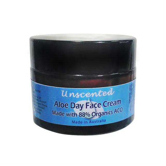 【BodyTemple 身體殿堂】有機無香味臉部蘆薈保濕日霜/晚霜/水乳液50g(三種50g任選一瓶)