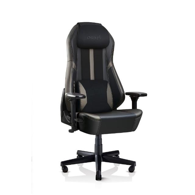 【OSIM】電競天王椅V 黑色 OS-8215(按摩椅/電腦椅/辦公椅/電競椅/人體工學椅)