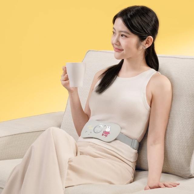 【miffy | OSIM】暖腹寶 miffy限量款 OS-2251(腰腹按摩/3段震動/無線按摩/暖宮腰帶)