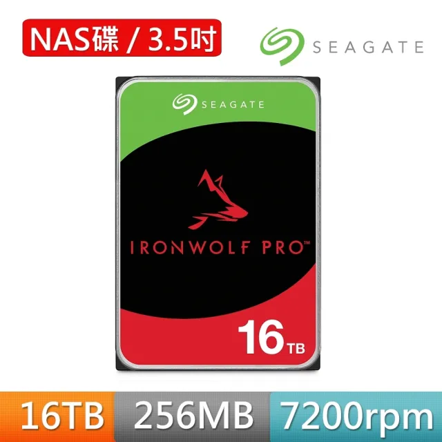【QNAP 威聯通】搭希捷IronWolf Pro 16TBx2★TS-433-4G 4Bay NAS 網路儲存伺服器