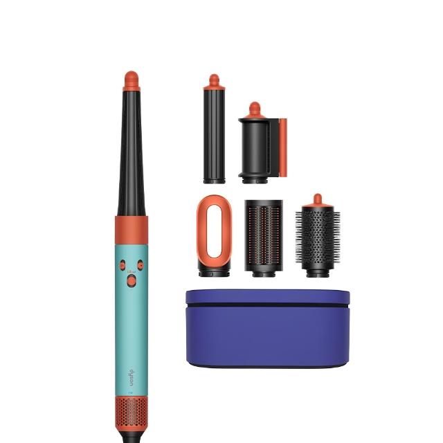 【dyson 戴森】HS08 Airwrap i.d.™ 藍牙多功能造型器/吹風機/捲髮器/捲髮棒(綠松石禮盒版)