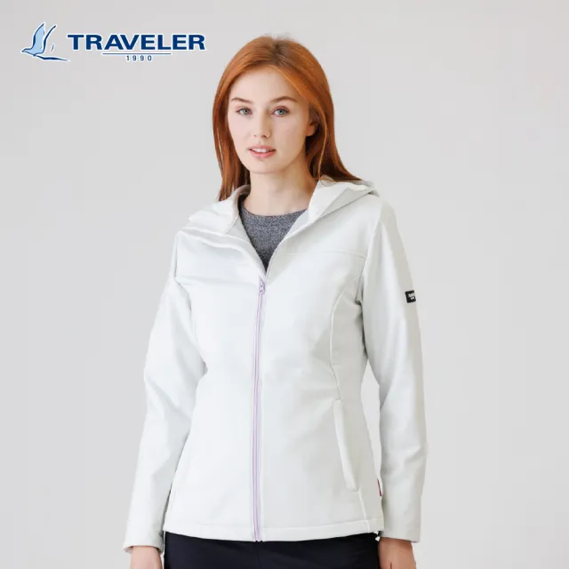 【TRAVELER 旅行者】女款Softshell防風撥水保暖外套|252TR209(防風撥水)