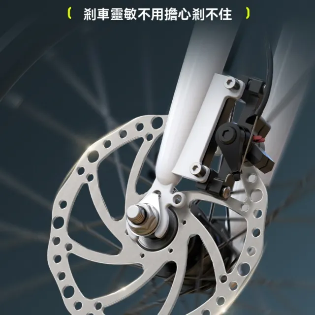 【HUIJIAYIGOU 惠家易購】永久可折疊自行車 20吋單車 帶車筐公路車(成人自行車 單速腳踏車 上班代步單車)