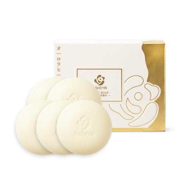 【Ashiya】極光癒膚乳清皂90gX5入(外泌體.低敏.修護.黃金乳清)
